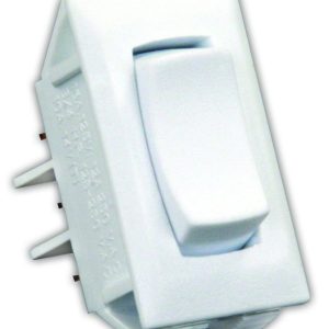 JR Products Multi Purpose Switch, 16 Amp at 125 Volt AC/ 12 Amp at 250 Volt AC/ 3/4 Horsepower at 125 to 250 Volt AC/ 5 Amp at 14 Volt DC – 13435