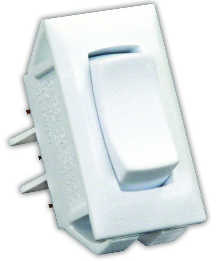 JR Products Multi Purpose Switch, 16 Amp at 125 Volt AC/ 12 Amp at 250 Volt AC/ 3/4 Horsepower at 125 to 250 Volt AC/ 5 Amp at 14 Volt DC – 13435