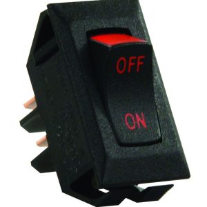 JR Products Multi Purpose Switch, 16 Amp at 125 Volt AC/ 12 Amp at 250 Volt AC/ 3/4 Horsepower at 125 to 250 Volt AC/ 10 Amp at 14 Volt DC – 13655