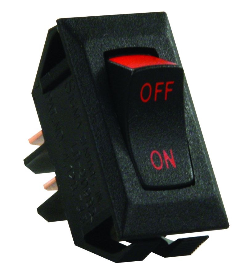 JR Products Multi Purpose Switch, 16 Amp at 125 Volt AC/ 12 Amp at 250 Volt AC/ 3/4 Horsepower at 125 to 250 Volt AC/ 10 Amp at 14 Volt DC – 13655