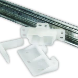JR Products Drawer Slide, Universal, 22 Inch Length, With Mounting Screws, Single – 70995