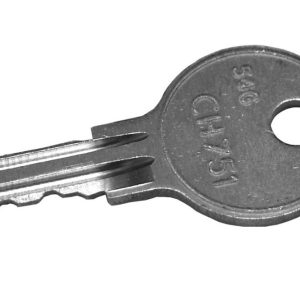 JR Products Key, Replacement Key for Locking Hatch, For Key Code CH751, Set of 2 – 751-A