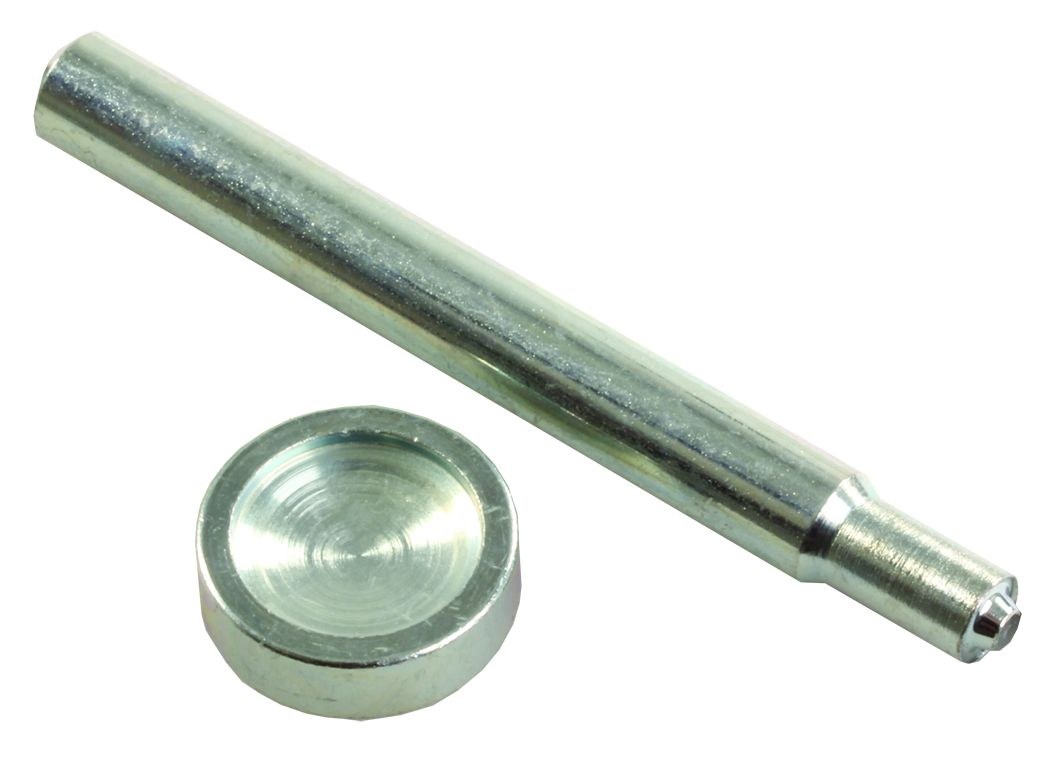 JR Products Snap Fastener Installation Kit, With Heavy Duty Snap Fastener/ Installation Tool, Single – 81565