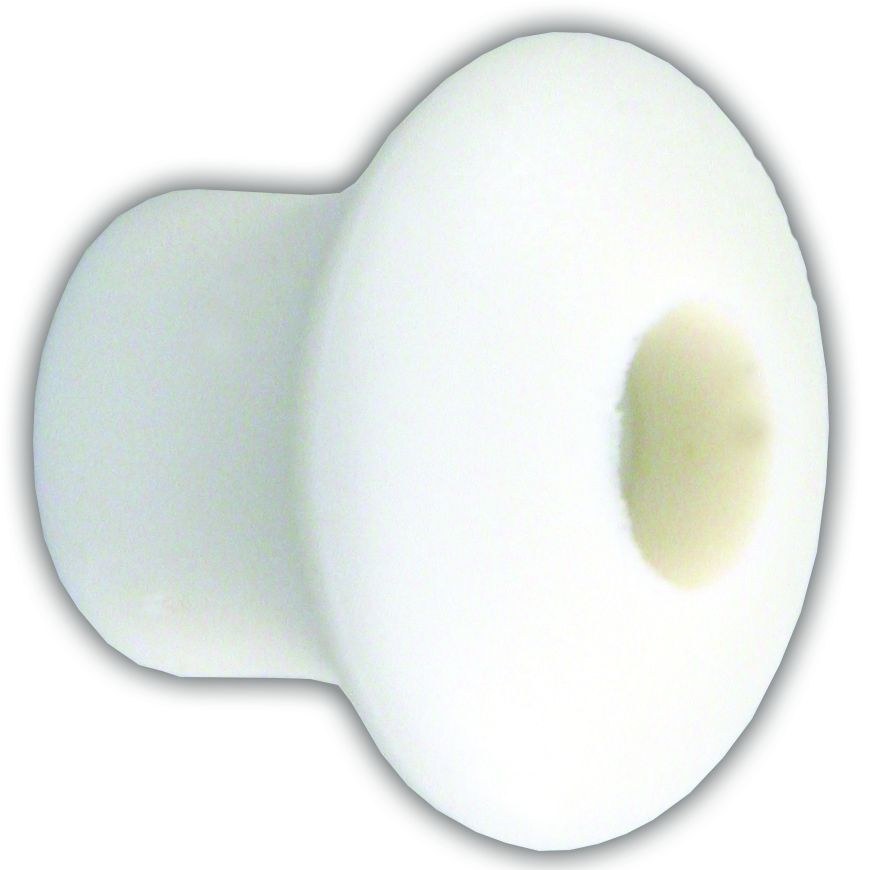 JR Products Window Crank Knob, Use with Fabric or Material Such as Screen Rooms, White, Polypropylene, Set of 4 – 81815