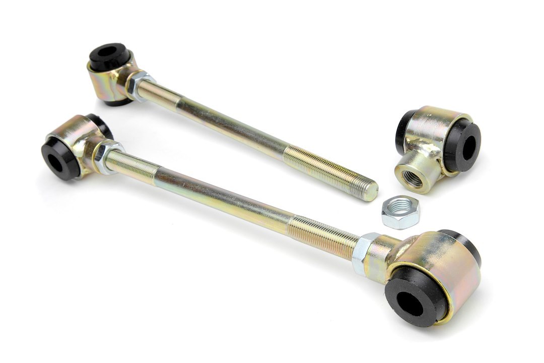 Jks Mfg. Stabilizer Bar Link Kit, Use with 2-1/2 Inch to 6 Inch Lift, Black, Set of 2 – JKS2942