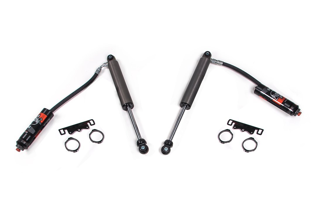 Jks Mfg. Coil Over Shock Absorber, Adjustable Valving, 4 to 6 Inch Lift, Without Mounting Brackets, Black/ Silver, With Remote Reservoir – FOX88426023