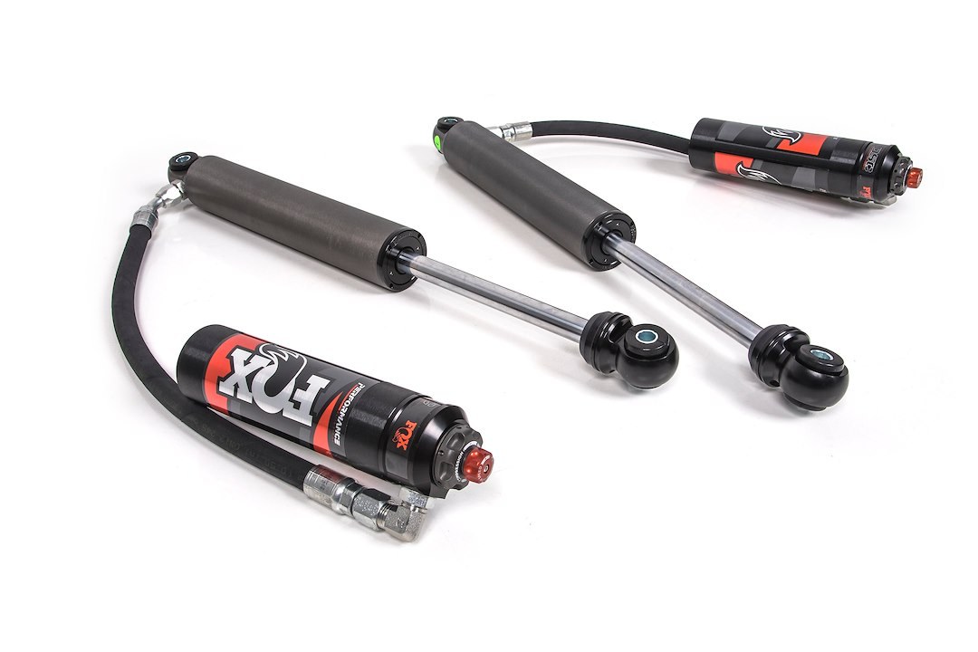 Jks Mfg. Coil Over Shock Absorber, Adjustable Valving, 4 to 6 Inch Lift, Without Mounting Brackets, Black/ Silver, With Remote Reservoir – FOX88426023