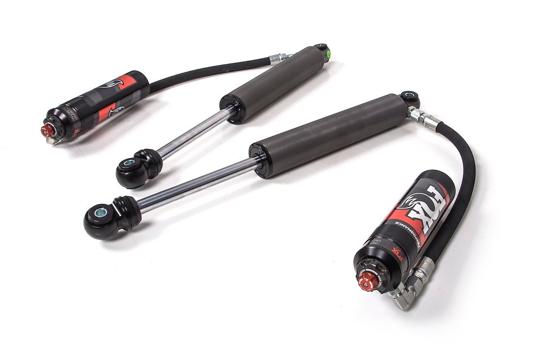 Jks Mfg. Coil Over Shock Absorber, Adjustable Valving, 4 to 6 Inch Lift, Without Mounting Brackets, Black/ Silver, With Remote Reservoir – FOX88426023