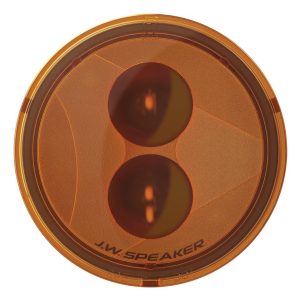 Jw Speaker Turn Signal Light Assembly – LED, 239 J2 Series, Amber Lens, LED Bulb, Black Aluminum Housing, Set of 2 – 0346483