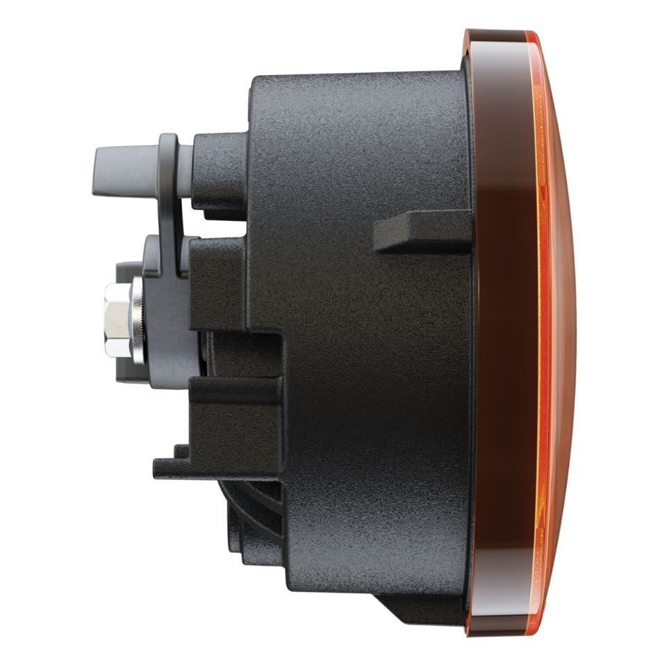 Jw Speaker Turn Signal Light Assembly – LED, 239 J2 Series, Amber Lens, LED Bulb, Black Aluminum Housing, Set of 2 – 0346483