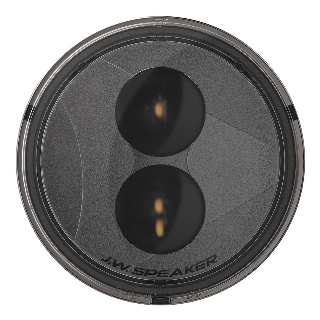 Jw Speaker Turn Signal Light Assembly – LED, 239 J2 Series, Smoke Lens, LED Bulb, Black Aluminum Housing, Set of 2 – 0346503