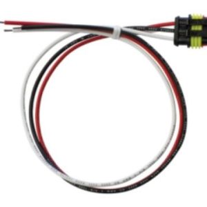 Jw Speaker Turn Signal Light Assembly – LED, 234 Series, Clear Lens, LED Bulb, Black Housing with Amber Bezel, Single, Heated – 0347814