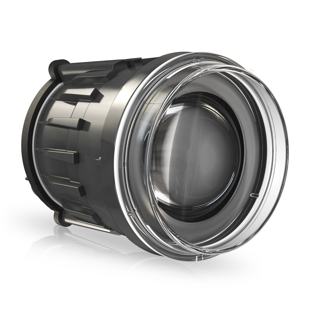Jw Speaker Headlight Assembly, Model 93, LED Bulb, With White Daytime Running Light/ Amber Turn Signal Light – 0530101