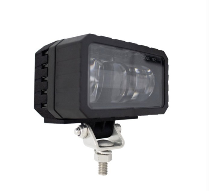 Jw Speaker Driving/ Fog Light, Model 92, LED Bulb, 3.3 Inch X 2.16 Inch, Rectangular Housing, 1.30 Amp at 12 Volt DC, High Beam – 0530993
