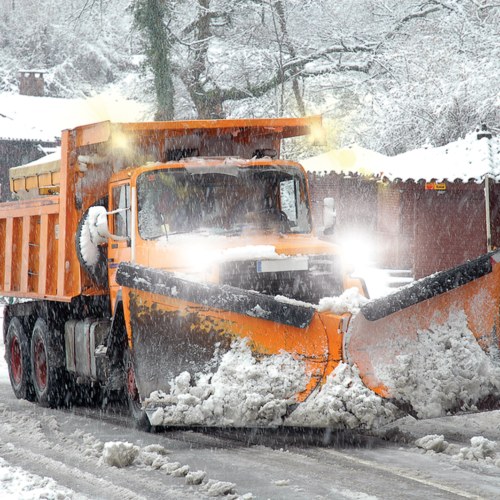 Jw Speaker Snow Plow Light, 9800 Series, Auxiliary Heated Headlight, With Turn Signal, LED Clear/Amber Bulbs – 0552243