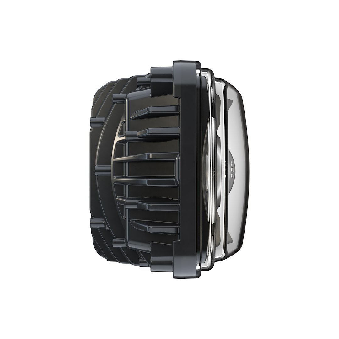 Jw Speaker Headlight Assembly, 8800 Evolution 2, LED Bulb, High Beam, Clear Bulb, Clear Polycarbonate Heated Lens – 0552671