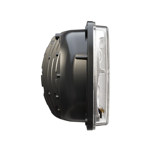 Jw Speaker Headlight Assembly, 8910 Evolution 2, LED Bulb, High and Low Beam, Clear Bulb, Clear Polycarbonate Heated Lens – 0554461