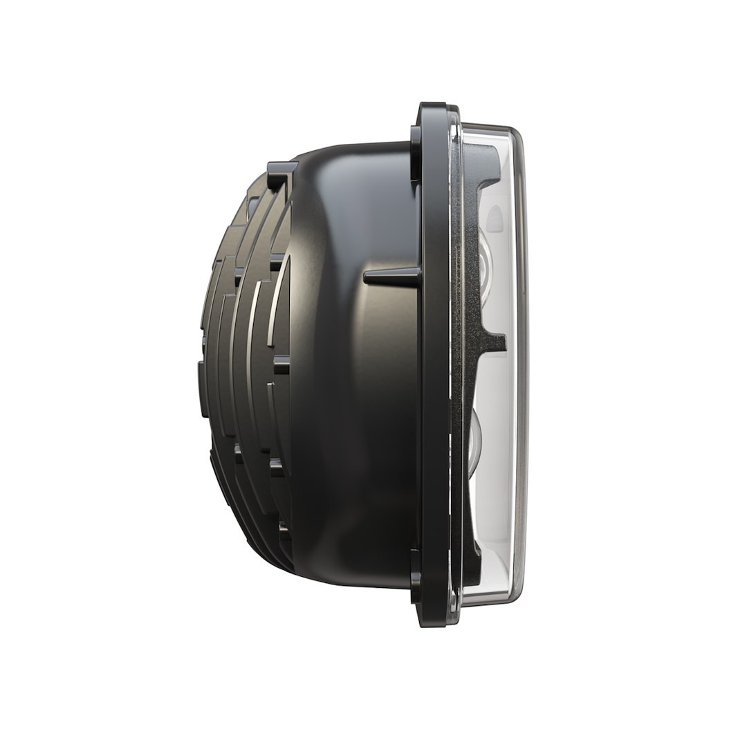 Jw Speaker Headlight Assembly, 8900 Evolution 2, LED Bulb, High and Low Beam, Clear Bulb, Clear Polycarbonate Lens – 0554491