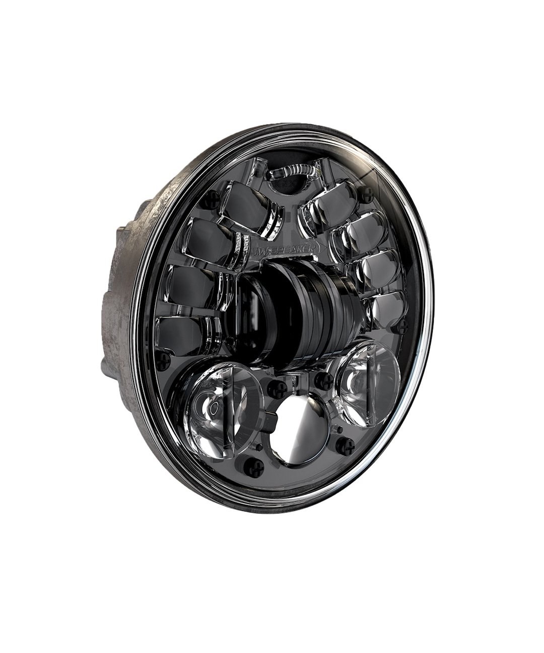 Jw Speaker Headlight Assembly, 8690 Adaptive 2, LED Bulb, High and Low Beam, Clear Bulb, Clear Polycarbonate Lens – 0555091