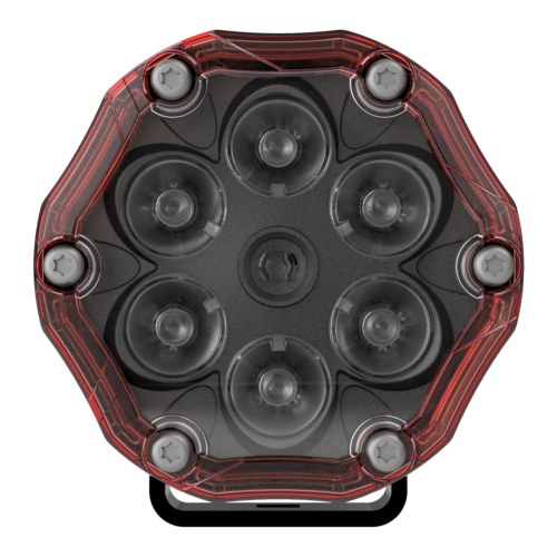 Jw Speaker Backup Light – LED, Model Trail 6 Flash, Hanging/ Pedestal/ Panel Mount, Set of 2, Red/ White Bulbs – 0555363