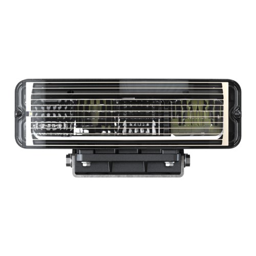 Jw Speaker Headlight Assembly, Model 9800 Hs, LED Bulb, High and Low Beam with Turn Signal, Clear/ Amber Bulbs, Clear Heated Lens – 0555743