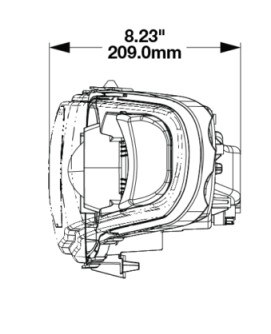 Jw Speaker Headlight Assembly, Model 9600 Peterbilt, Vehicle Fitment: Peterbilt 388/ 389/ 567/ 589 Trucks – 0557151
