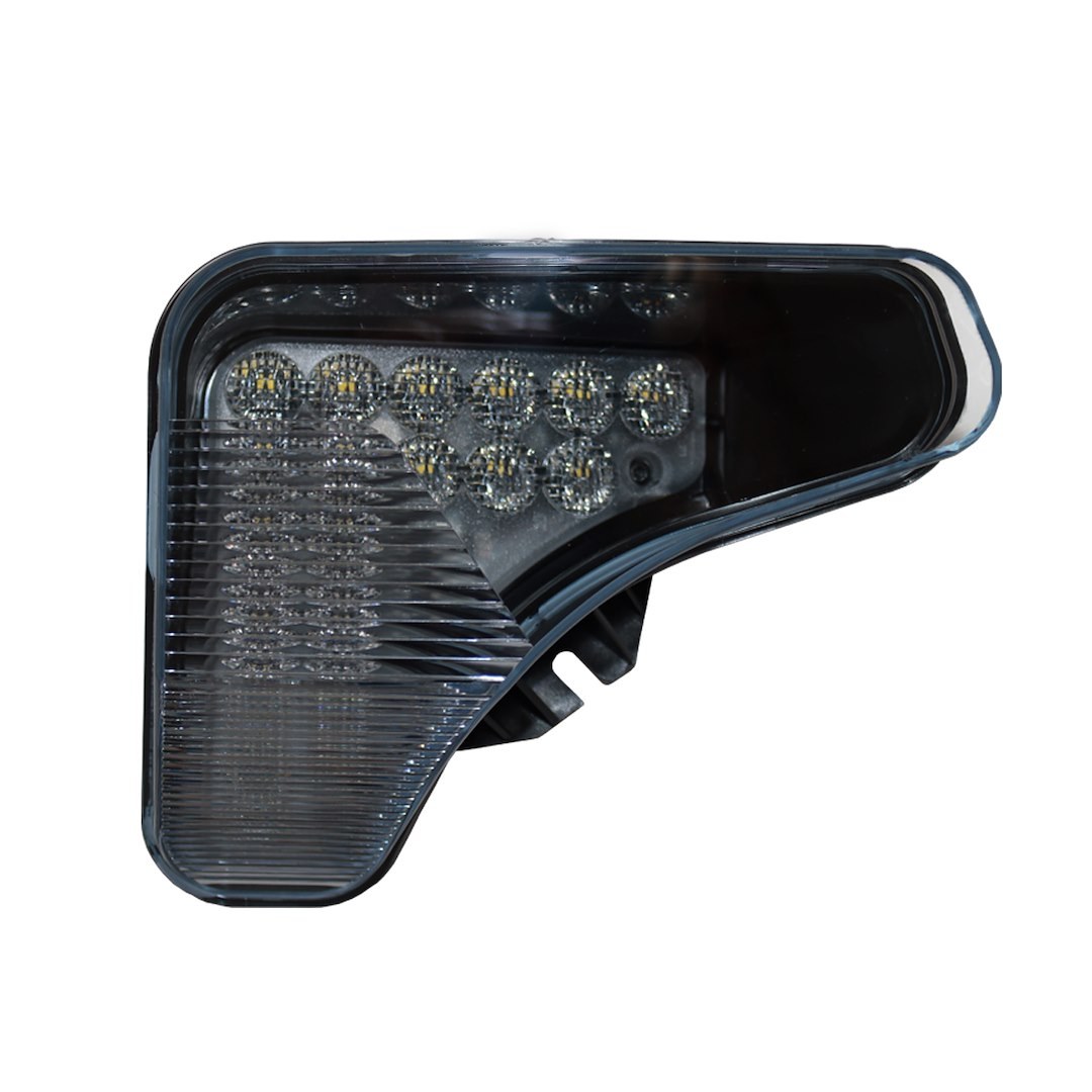 Jw Speaker Headlight Assembly, Bobcat Gen 5, LED Bulb, Flood Beam, Right Hand, Clear Lens, Black Housing, Single, 7.44 Inch X 6.85 Inch – 0557631