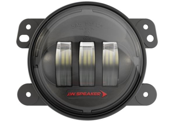 Jw Speaker Driving/ Fog Light, 6145 J2 Series, LED Bulb, 4 Inch Round, 1.6 Amp at 12 Volt, Fog Beam, 1080 Raw Lumens – 0557981