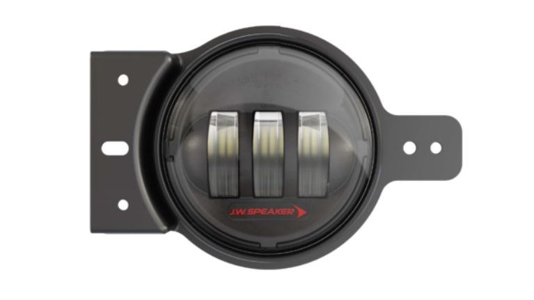 Jw Speaker Driving/ Fog Light, 6145 J2 Series, LED Bulb, 4 Inch Round, 1.6 Amp at 12 Volt, Fog Beam, 1080 Raw Lumens – 0558081