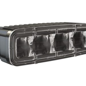 Jw Speaker Warning Light, Model 793, 6 Inch X 2 Inch Rectangular, Bar Style, Short Bracket Pedestal Mount, LED Keep Out Zone Light – 1603811
