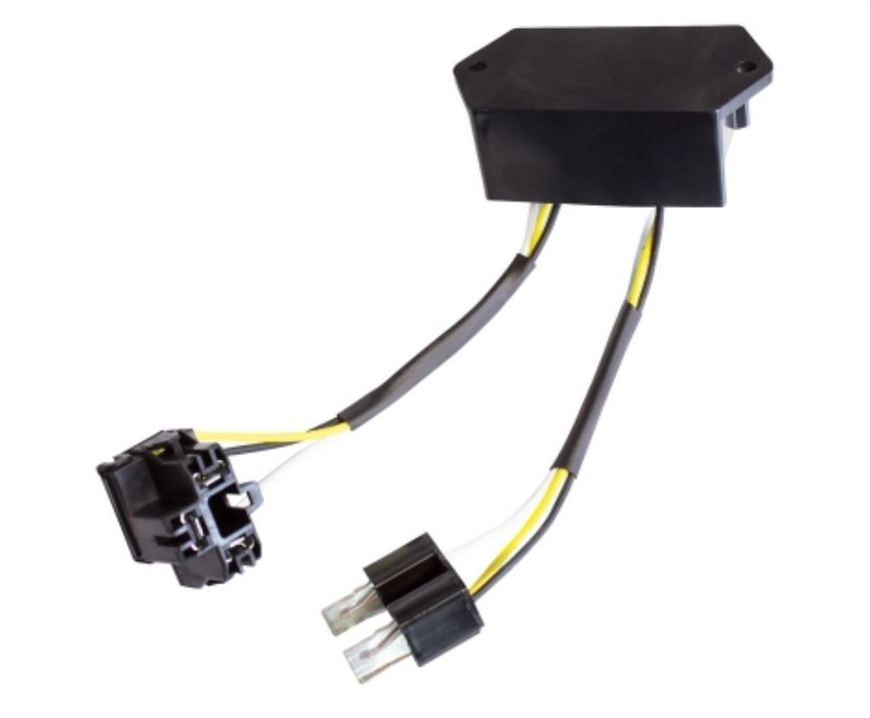 Jw Speaker Headlight Anti Flicker Kit, Use with 8700 Evolution Series Headlights, H4/H4 Anti-Flicker Harness – 8000381