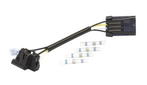 Jw Speaker Headlight Wiring Harness, Use with 8720 Series Headlights, LED, H4 to Packard Wire Adapter – 8200411