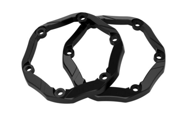 Jw Speaker Driving/ Fog Light Trim, Model Trail 6, Black, ABS, Set of 2 Outer Bezels – 8200543