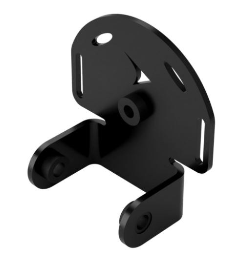 Jw Speaker Driving/ Fog Light Mounting Bracket, Front Grille Bolt-On Mount, Powder Coated – 8200573