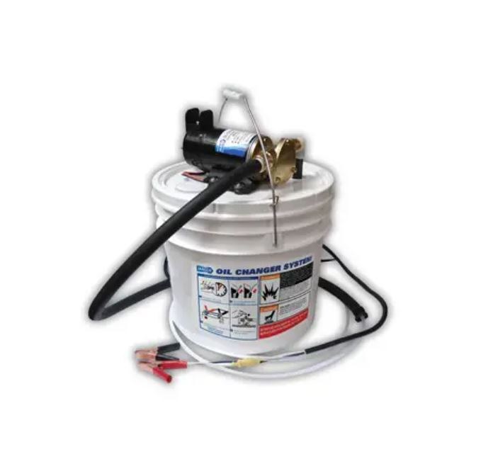 Jabsco Oil Change Pump, 17800 Series, 12 Volt DC Electrically Operated with Integral Reversing Switch, 7 Amp – 17800-2000