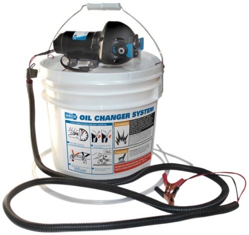 Jabsco Oil Change Pump, 17850 Series, 12 Volt DC Electrically Operated with Integral Power Switch, 2 Amp – 17850-1012