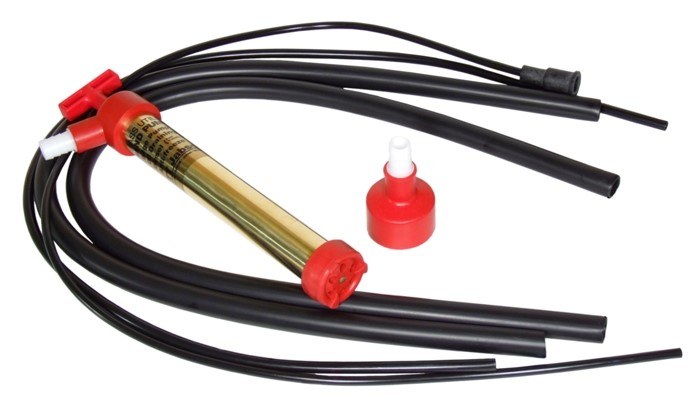 Jabsco Dispensing Pump, Use for Oil and Transmission Fluid, 26 Gallon Per Stroke, Brass Cylider, 1/4 Inch Port – 33799-0000
