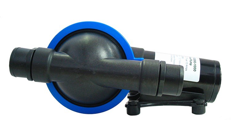 Jabsco Toilet Pump, 50890 Series, Self-Priming, 2.5 Amp, 12 Volt DC, 5 Gallon Per Minute, 1-1/2 Inch Port – 50890-1000
