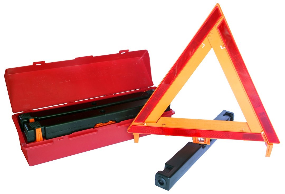 James King Emergency Reflector Kit, Set of 3, 18-3/4 Inch Length X 5 Inch Width X 4-3/4 Inch Height, With High Density Plastic Storage Case – 1005