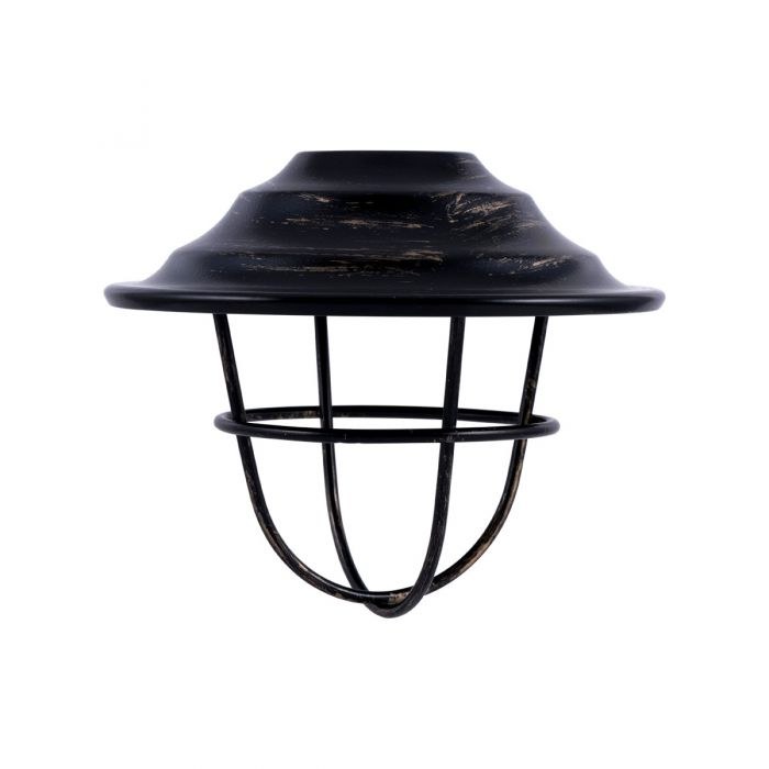 Jasco Party Light Cage, For Use with Enbrighten Vintage Cafe LED Light, Dome Shape, Oil Rubbed Bronze – 35877