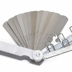 Gearwrench Feeler Gauge, 12 Blade from 0.010 Inch to 0.026 Inch Thickness, 3-5/16 Inch Length Blade – 164