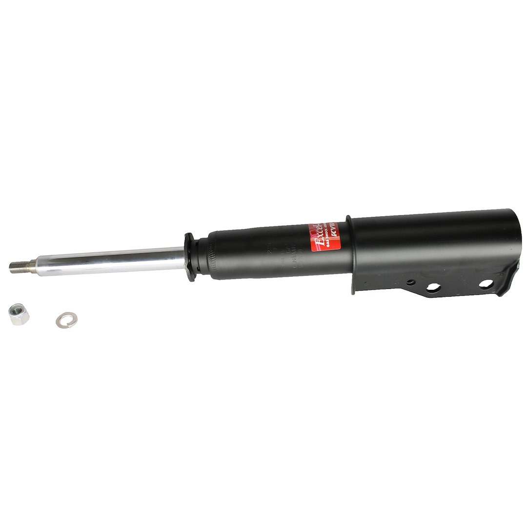 Kyb Shocks Shock Absorber, Excel-G Strut, Nitrogen Gas Charged, Non Adjustable Valving, Without Shock Boots, Single – 236001