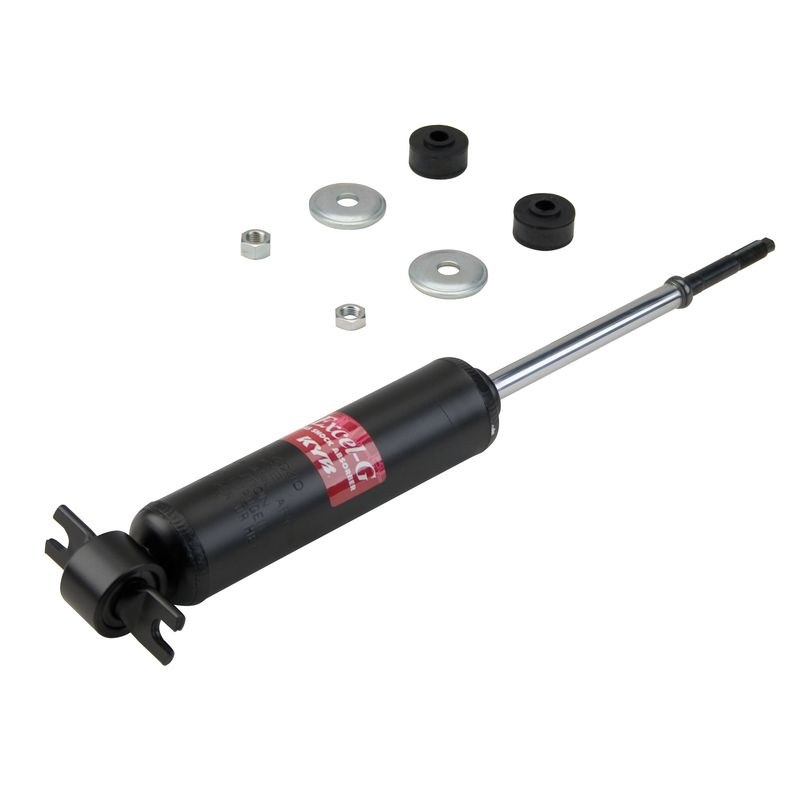 Kyb Shocks Shock Absorber, Excel-G Shock, Nitrogen Gas Charged, Non Adjustable Valving, Without Shock Boots, Single – 343127