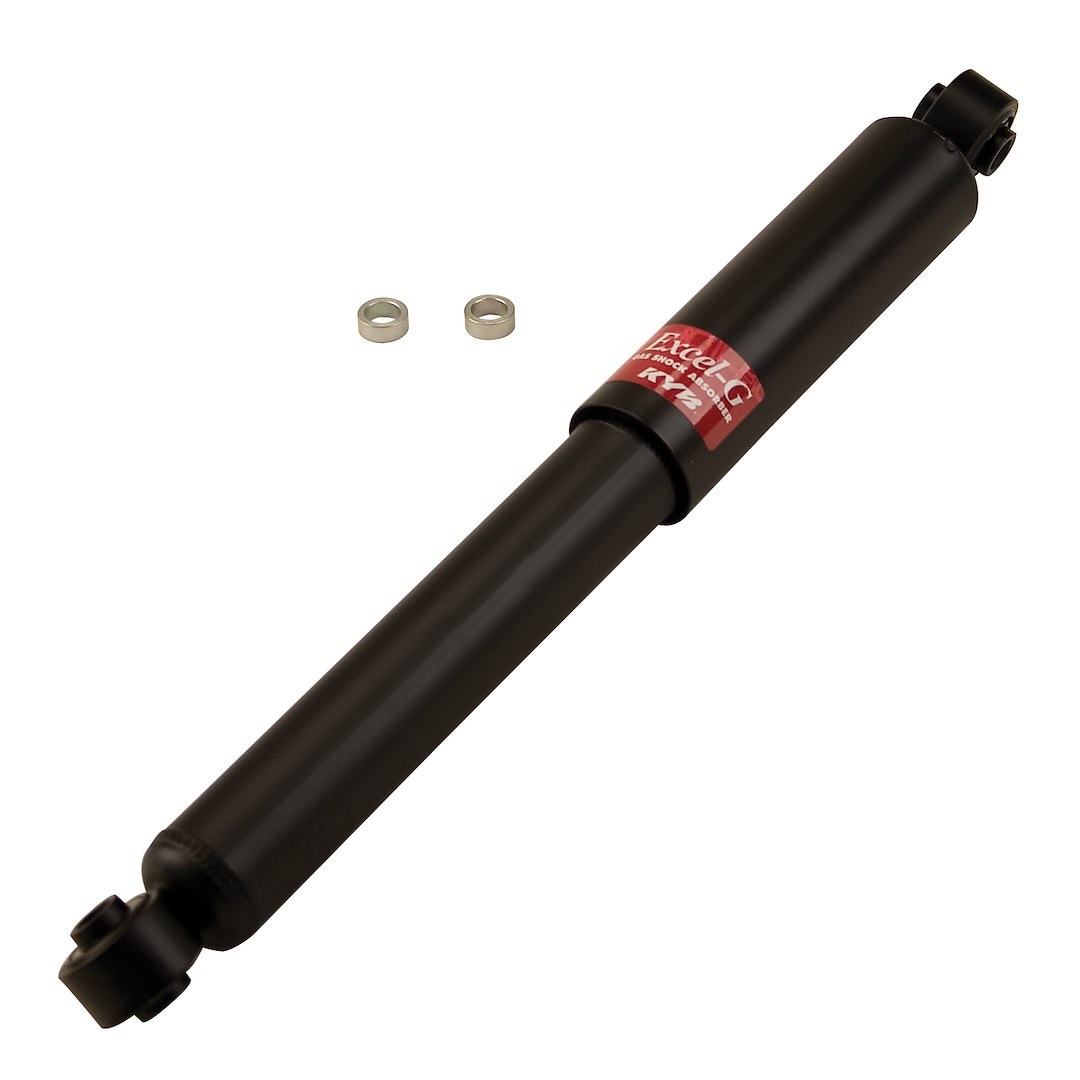 Kyb Shocks Shock Absorber, Excel-G Shock, Nitrogen Gas Charged, Non Adjustable Valving, Without Shock Boots, Single – 343144