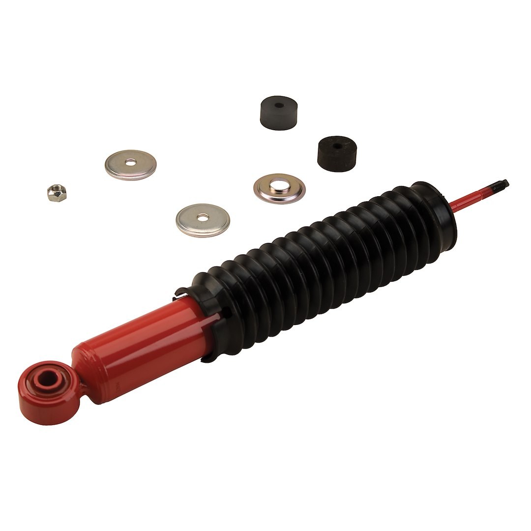 Kyb Shocks Shock Absorber, Monomax®, Nitrogen Gas Charged, Non Adjustable Valving, With Shock Boots, Single – 565102