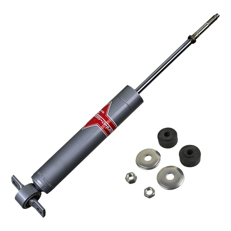 Kyb Shocks Shock Absorber, Gas-A-Just Strut, Nitrogen Gas Charged, Non Adjustable Valving, Without Shock Boots, Single – KG4515