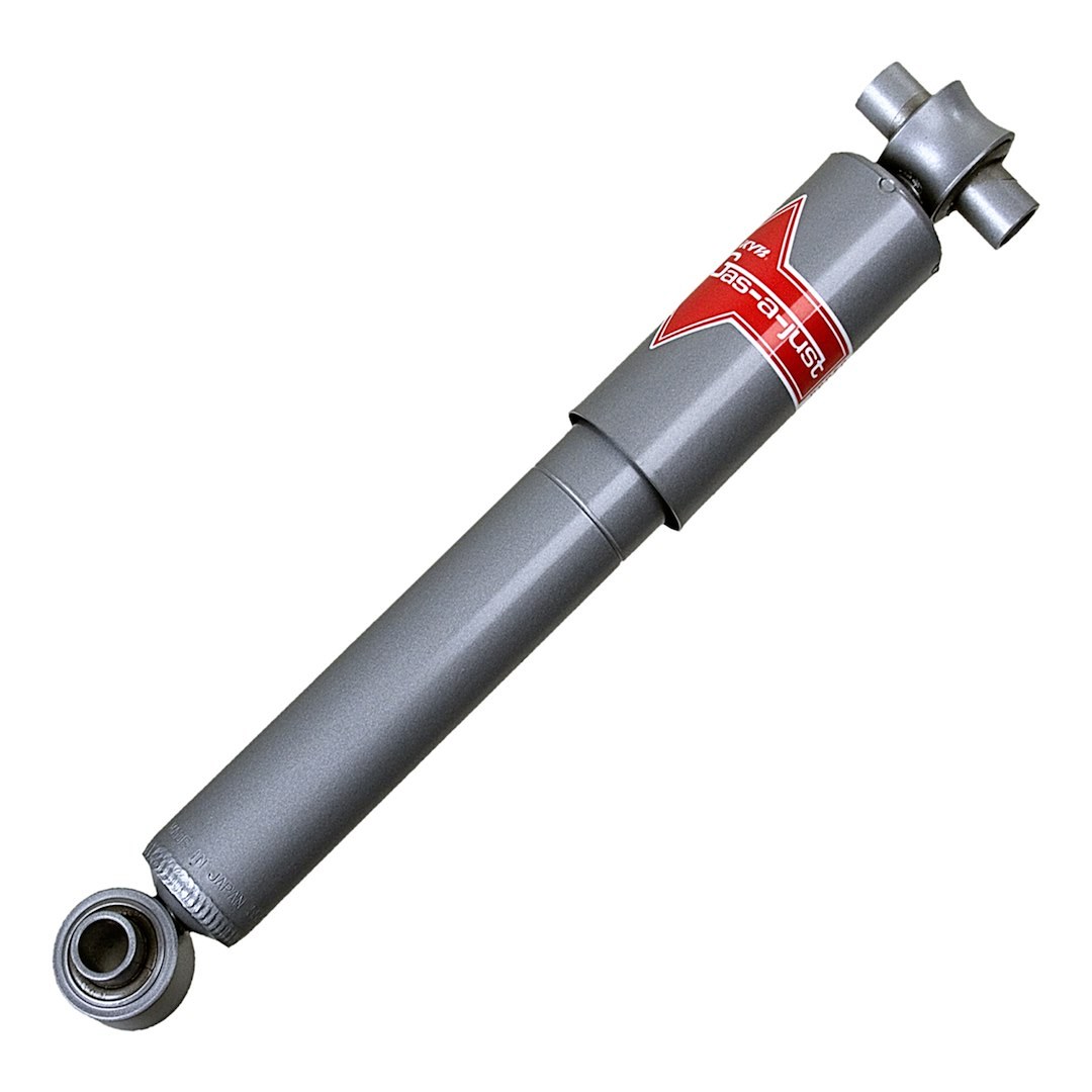 Kyb Shocks Shock Absorber, Gas-A-Just Strut, Nitrogen Gas Charged, Non Adjustable Valving, Without Shock Boots, Single – KG4531
