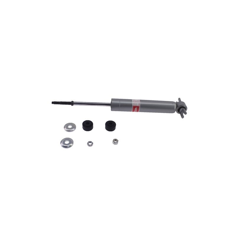 Kyb Shocks Shock Absorber, Gas-A-Just Strut, Nitrogen Gas Charged, Non Adjustable Valving, Without Shock Boots, Single – KG4550