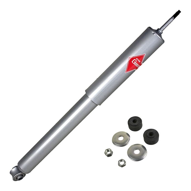 Kyb Shocks Shock Absorber, Gas-A-Just Strut, Nitrogen Gas Charged, Non Adjustable Valving, Without Shock Boots, Single – KG5551