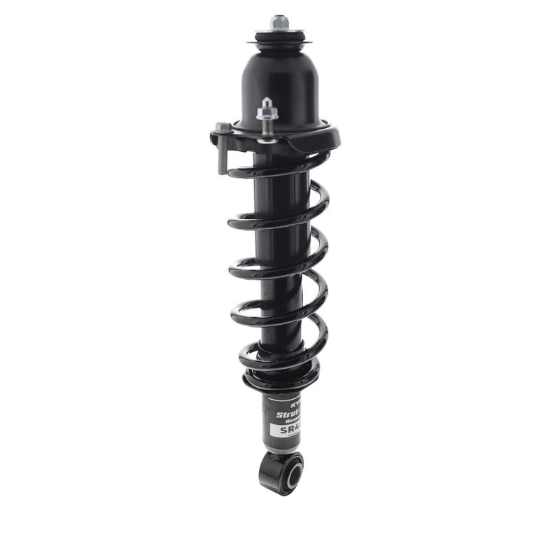 Kyb Shocks Shock Absorber, Strut-Plus ™ Strut Assembly, Nitrogen Gas Charged, Adjustable Valving, Strut Mount, Without Shock Boots, Black – SR4645